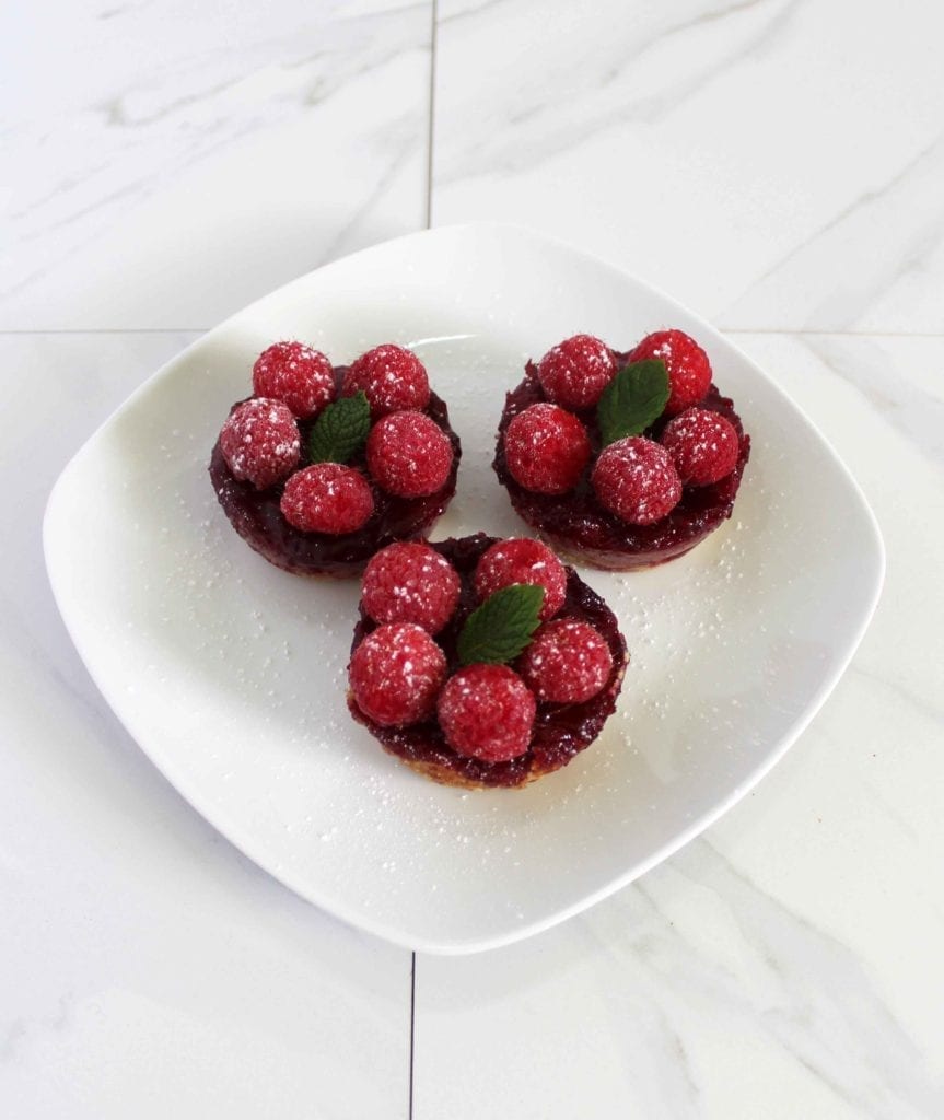 Vegan Raspberry Cheesecake Recipe with Tofu for Protein